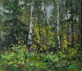 In autumn forest. Serebrennikova Larisa