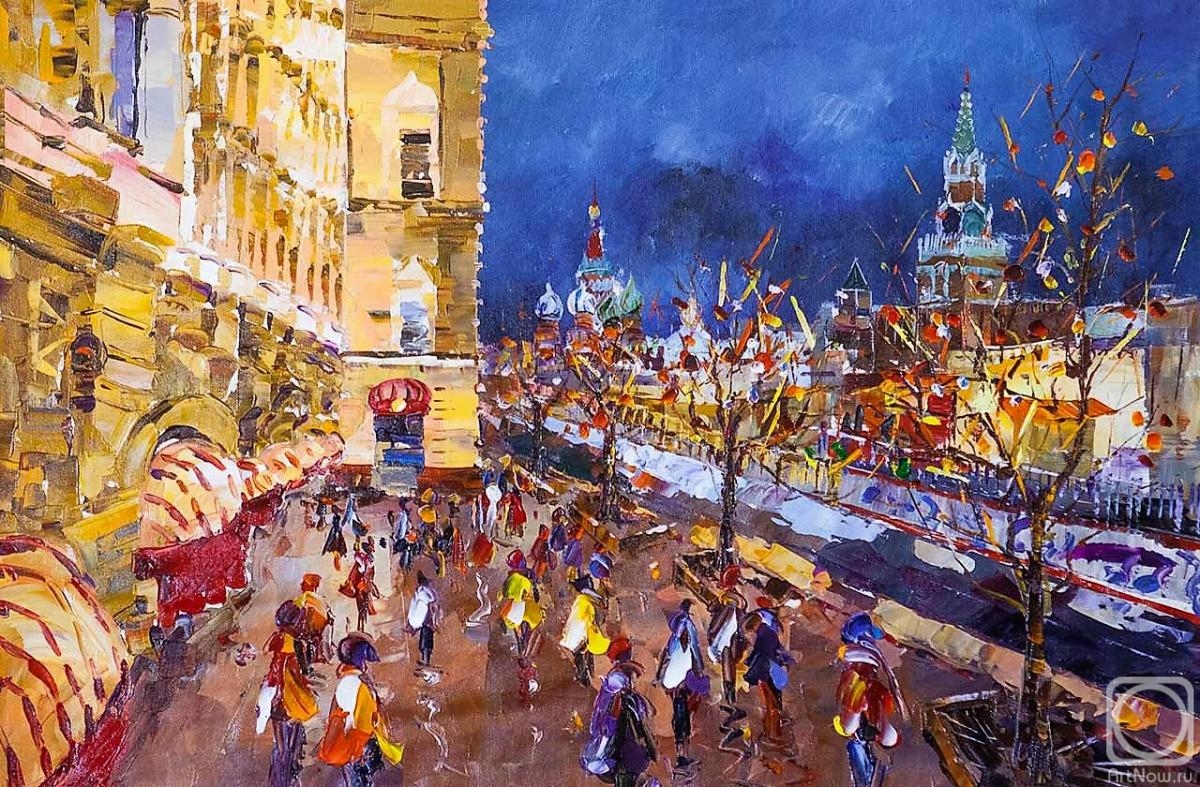 Rodries Jose. Red square. Moscow holiday