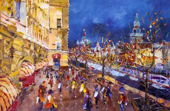 Red square. Moscow holiday. Rodries Jose