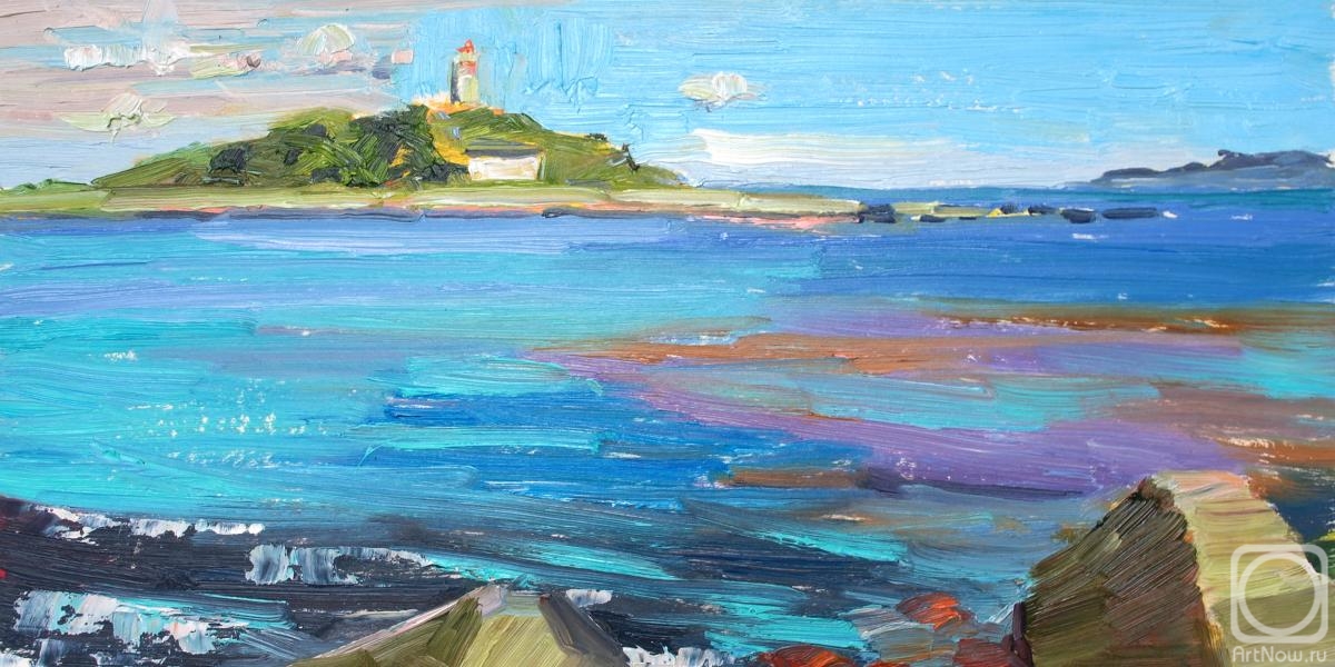 Popova Ekaterina. Lighthouse. Krolichiy island