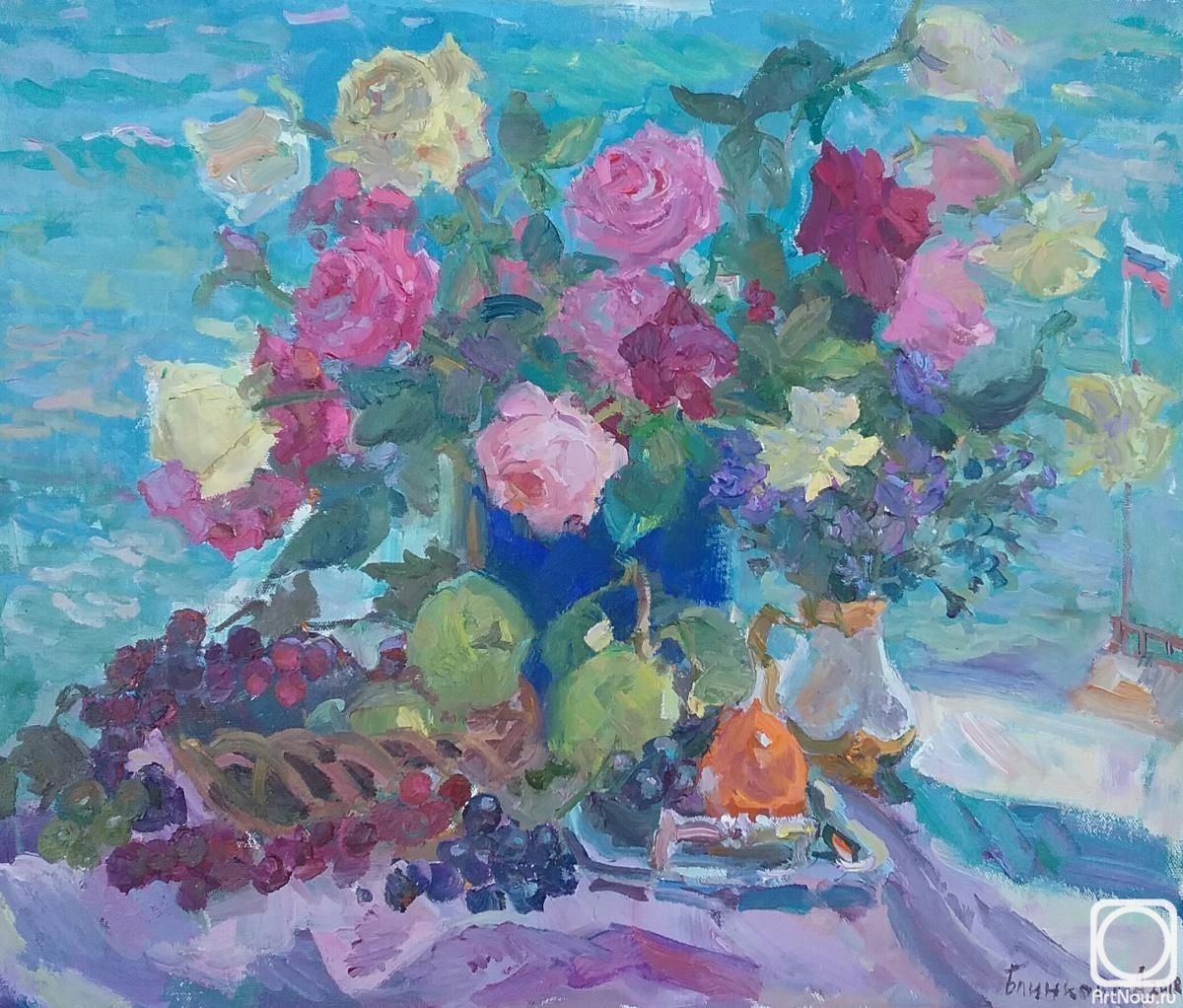 Blinkova Anzhela. Crimean rose