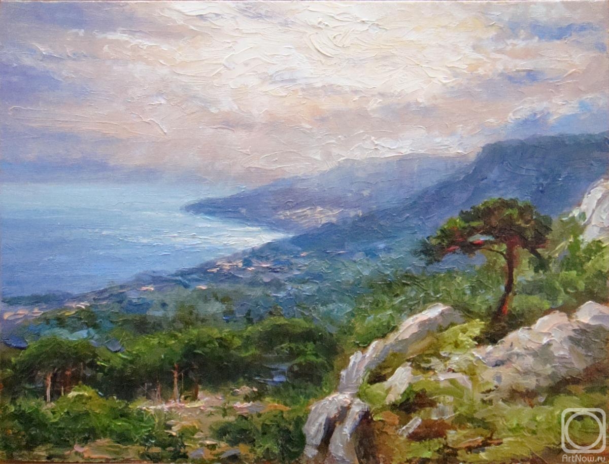Karlikanov Vladimir. Yalta. The view from the mountains