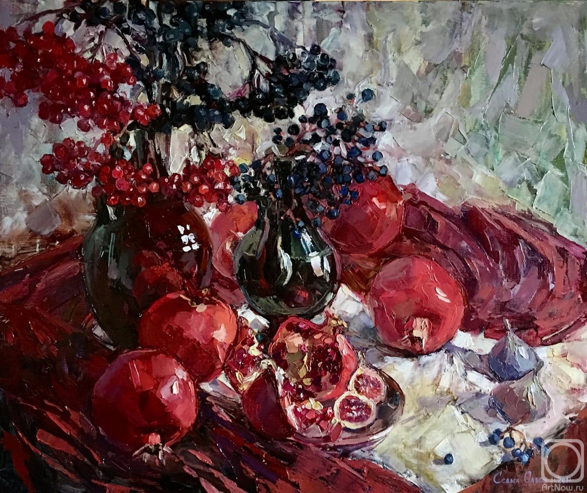Sedyh Olga. Pomegranates and Figs
