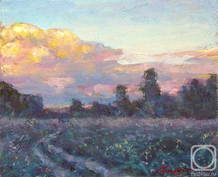 Gaiderov Michail. Evening cloud (sketch)
