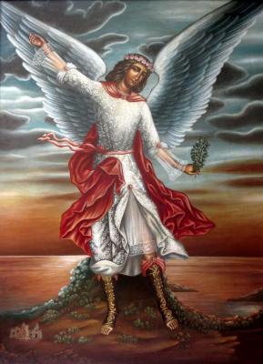 Archangel Ariel (religious painting) (). Shurshakov Igor