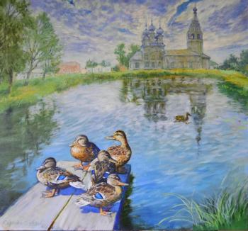 Simonova Olga Georgievna. Ducks. Susanino