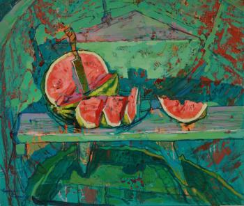 The watermelon in the boat. Grigorieva-Klimova Olga