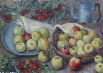 Still life with apples. Kalmykova Yulia