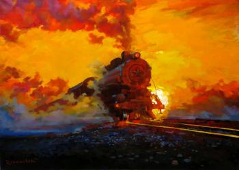 Our steam locomotive, forward fly!. Volkov Sergey