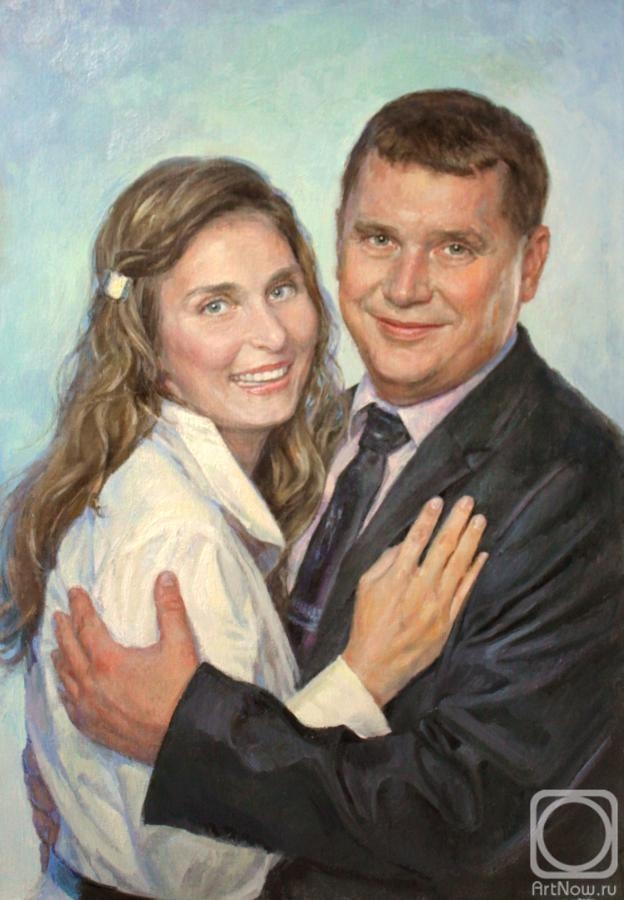 Rybina-Egorova Alena. Portrait of a married couple