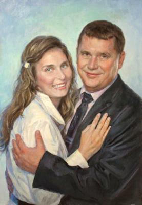 Portrait of a married couple. Rybina-Egorova Alena