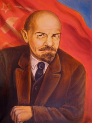 Portrait of Lenin. Kondyurina Natalia