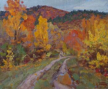 Road to Autumn (Autumn Road). Panov Igor