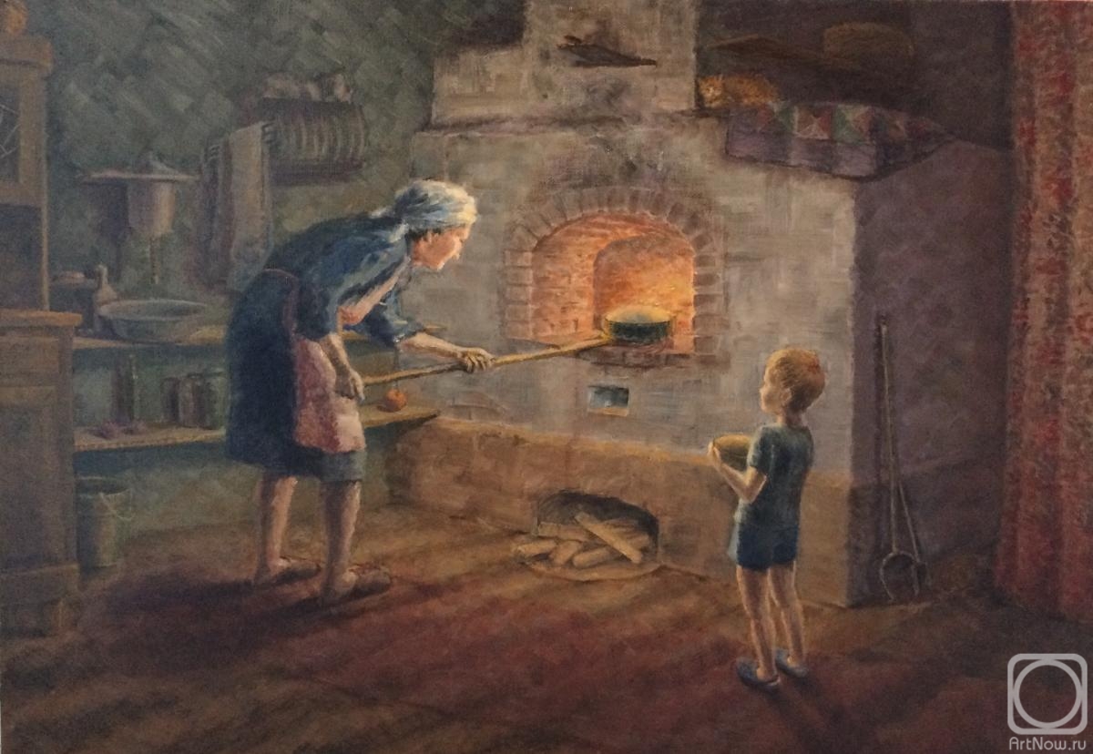 Latysheva Maria. Baking bread