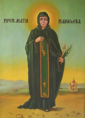 St. Petka - Paraskeva (Icon Paraskeva). Vukovic Dusan