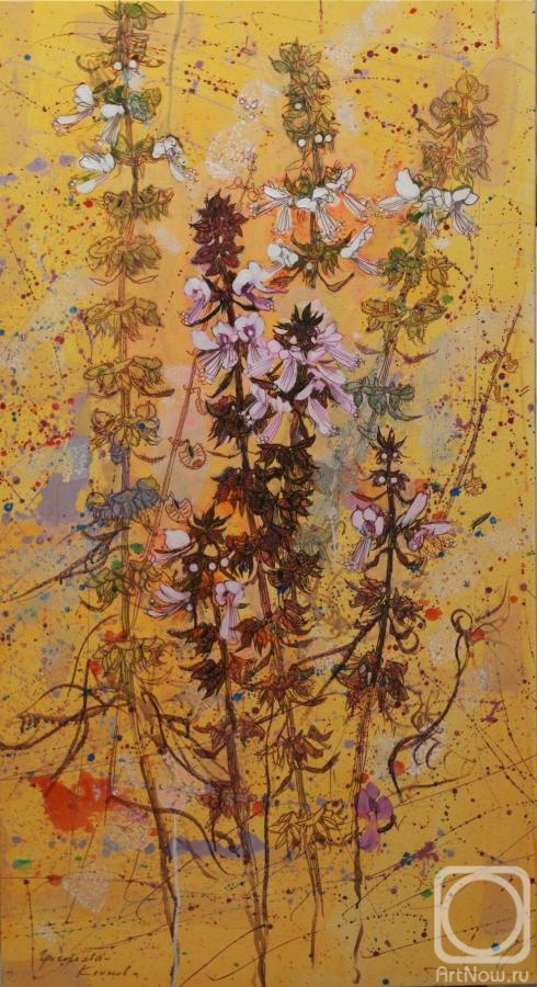 Grigorieva-Klimova Olga. Basil in yellow