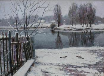 Winter landscape. Belov Gleb