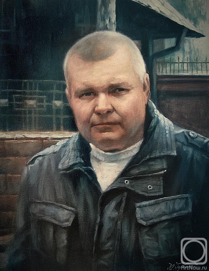 Gorbachev Yuri. Portrait from photo to order