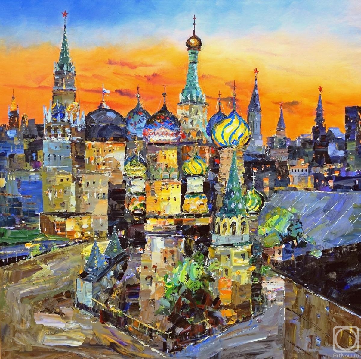 Rodries Jose. St. Basil's Cathedral on red square N 2