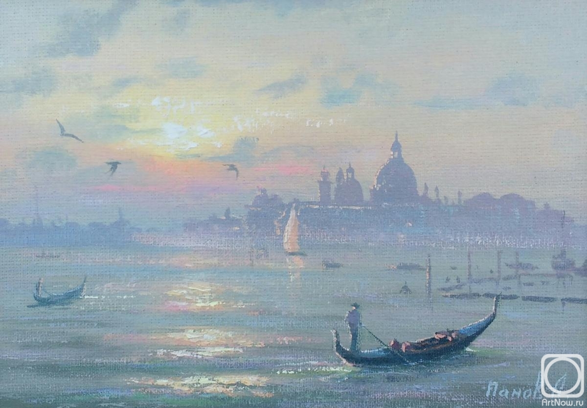 Panov Aleksandr. Venice in the morning light