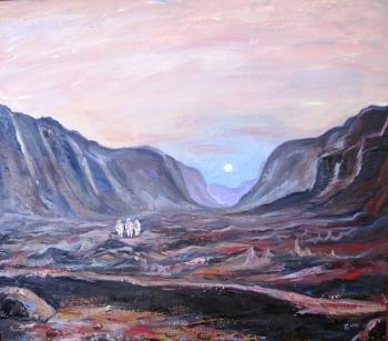 Картина «Рассвет на Марсе»