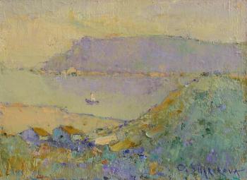 Landscape in pastel colours. Shirokova Olga