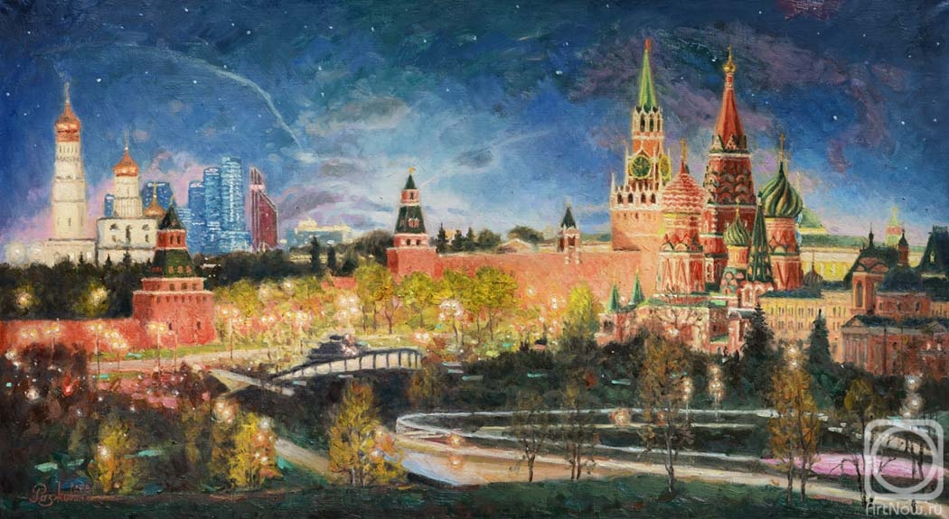 Razzhivin Igor. The silence of the night the Kremlin