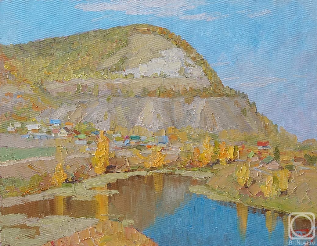Panov Igor. Autumn Mountain. Shiryaevo