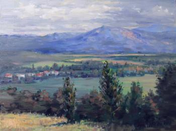 Foothill valley (Andrey Lyssenko Paintings). Lyssenko Andrey