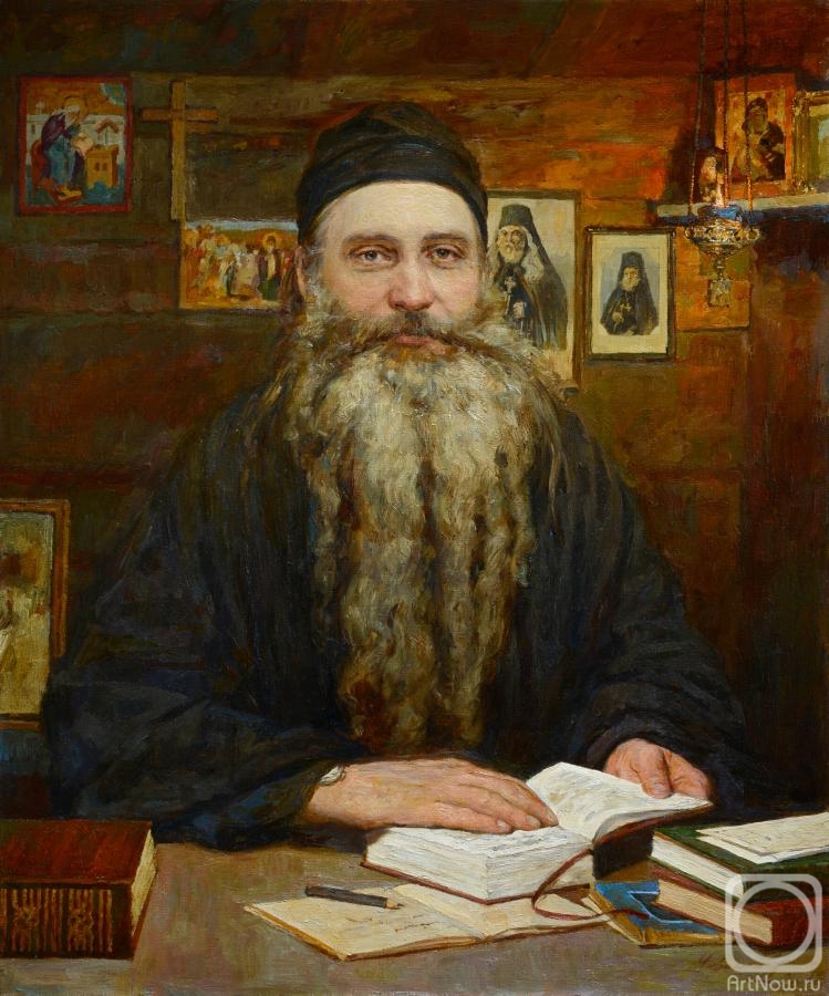 Mironov Andrey. Father Seraphim (rose) to his cell