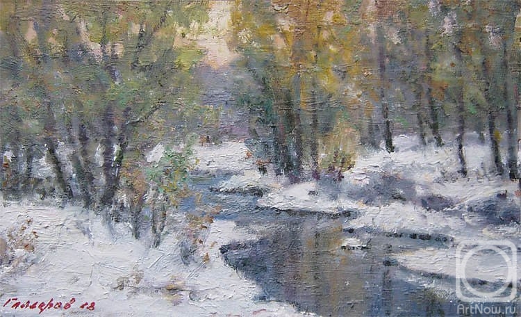 Gaiderov Michail. The first snow in October