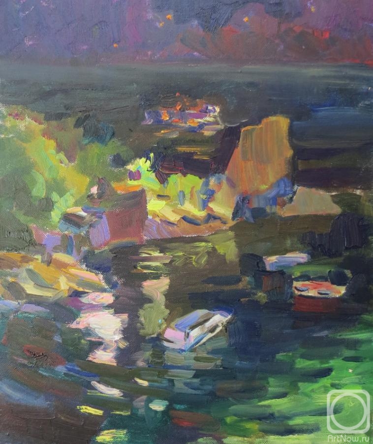 Korkishko Viktorya. Night in Gurzuf