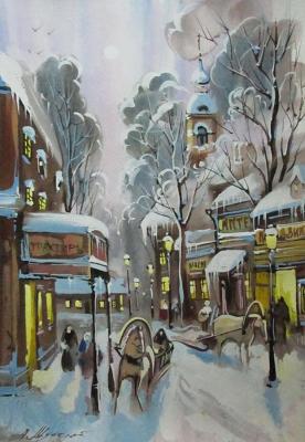 Winter Moscow. Schubert Albina