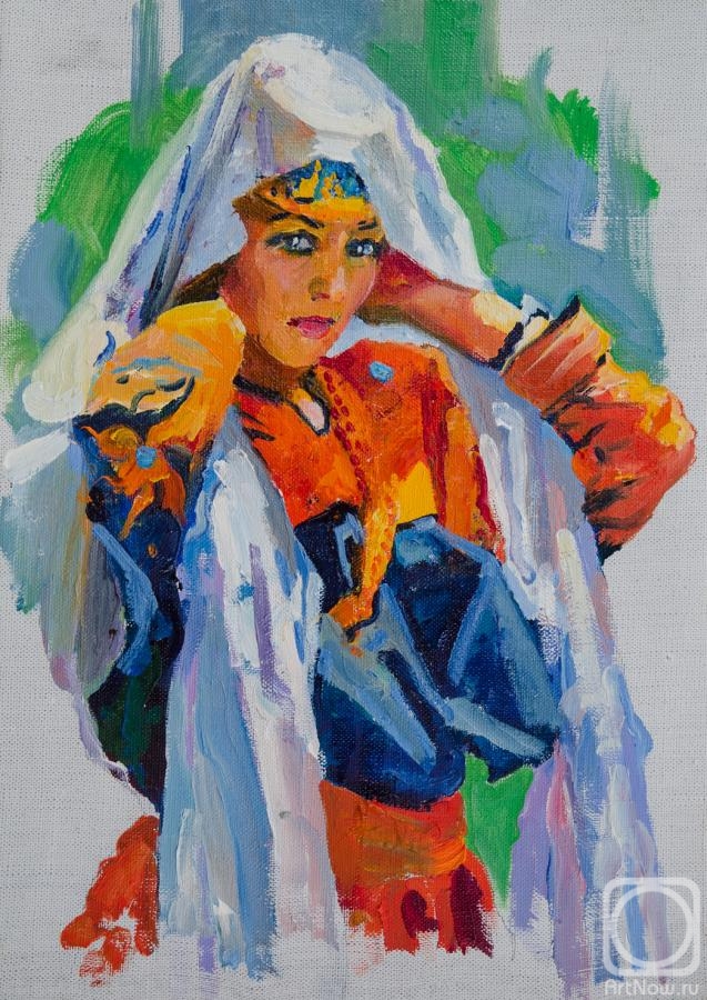 Takhtamyshev Sergey. Oriental girl