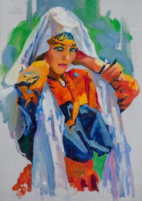 Oriental girl. Takhtamyshev Sergey