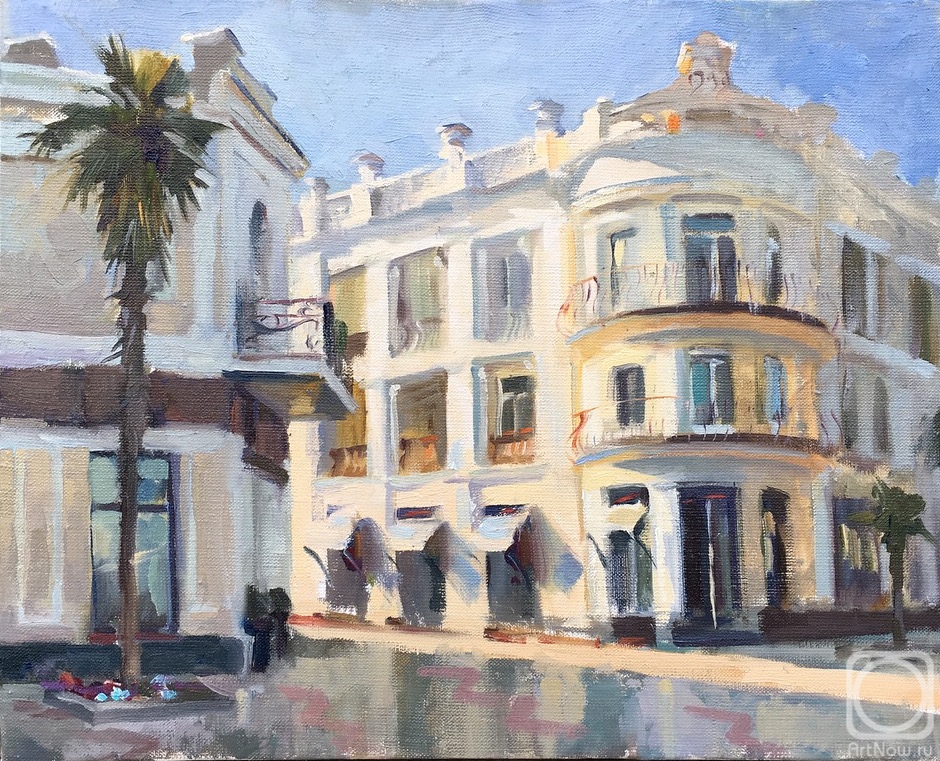 Набережная ялты картины