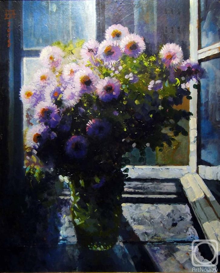 Andrianov Andrey. The flowers on the window