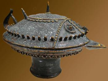 Decorative teapot "Flying saucer"