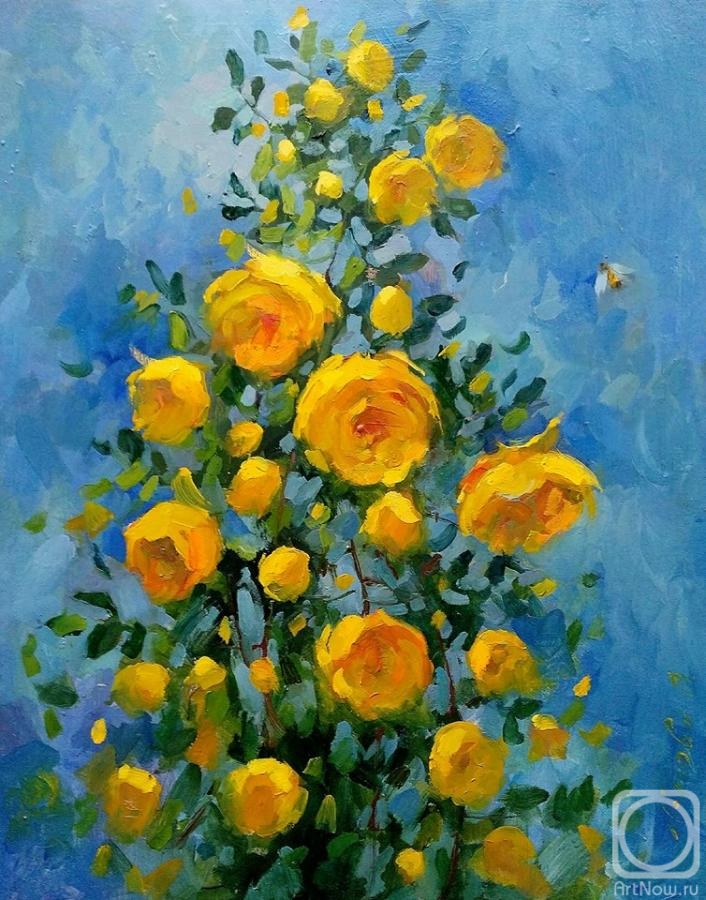 Ivanova Olesya. Yellow roses