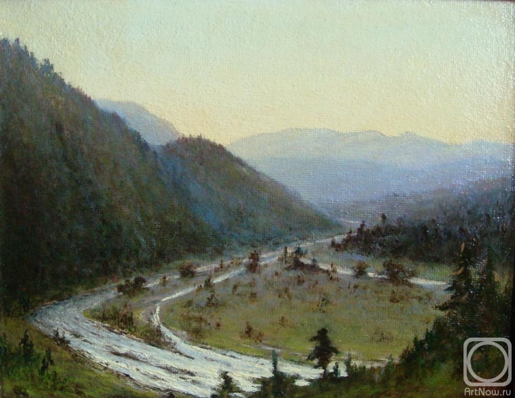 Lazarev Georgiy. In The Abkhazian Mountains
