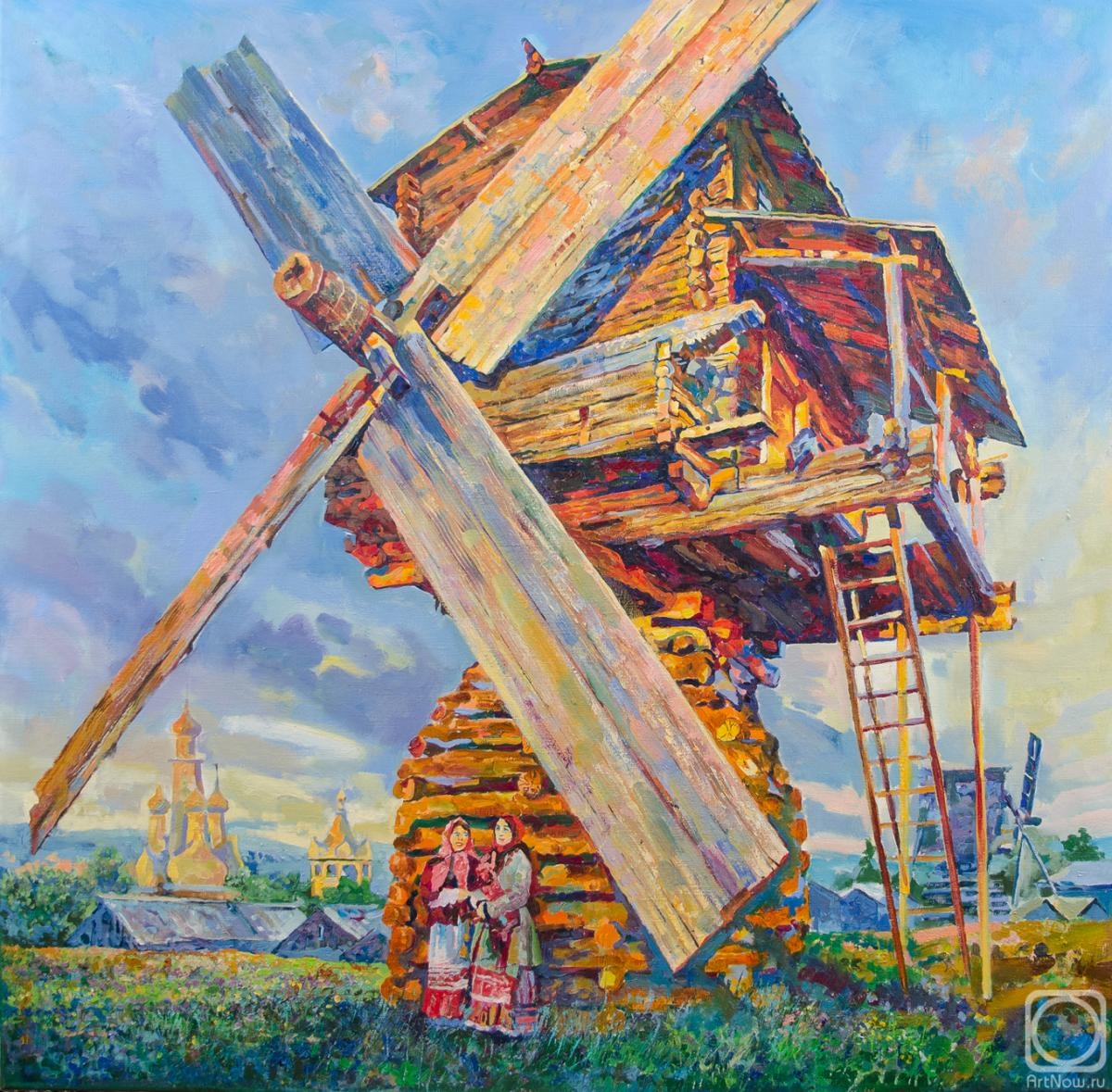 Takhtamyshev Sergey. Mill in Kimzha