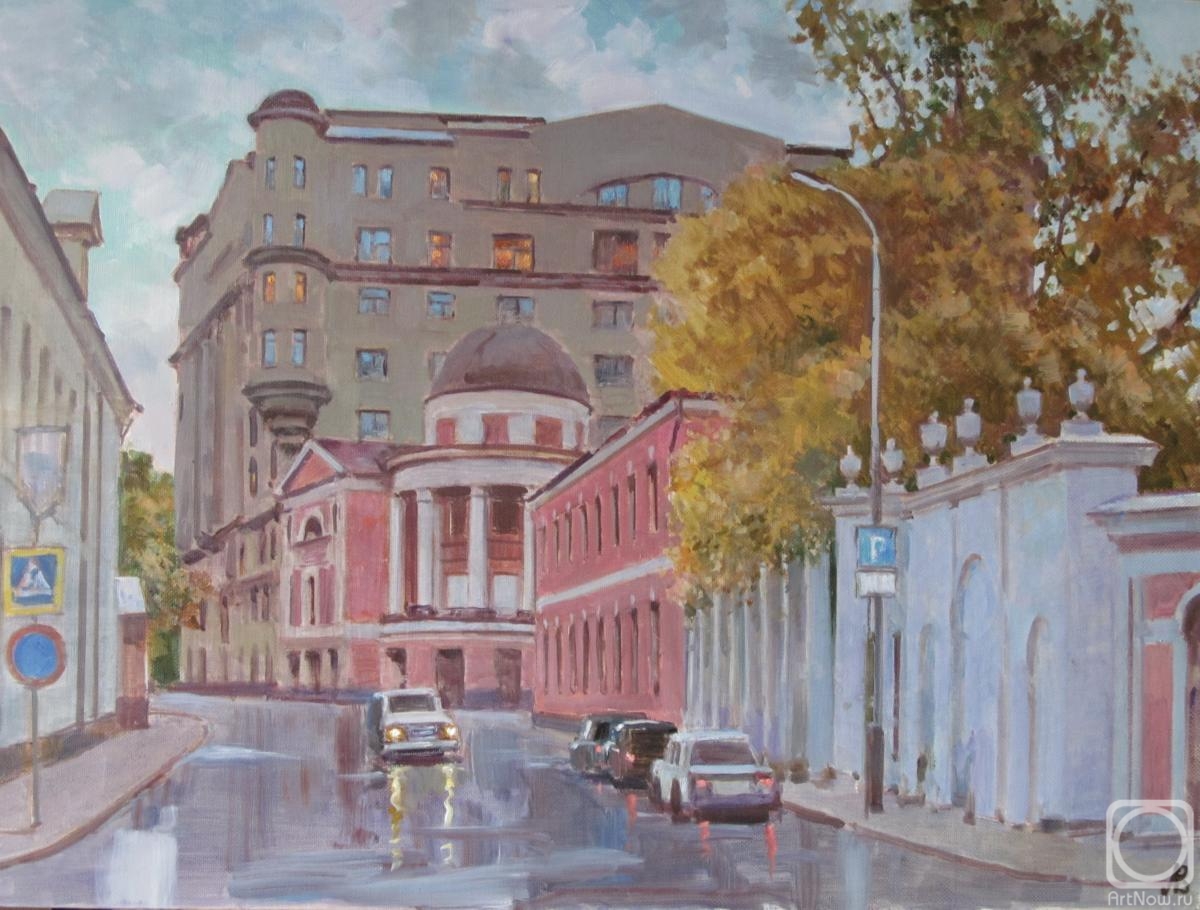 Lapovok Vladimir. Moscow. Pogorelsky lane