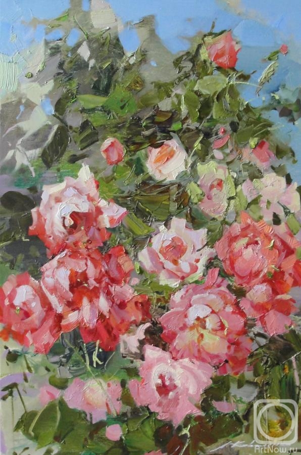 Kovalenko Lina. Summer, roses