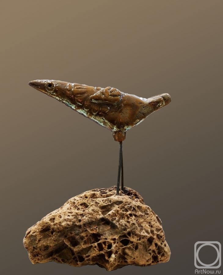 Gulhenko Moisej. Bird on the stone