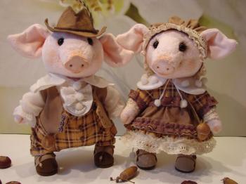 Pigs in chocolate (Gift For All Occasions). Badyukova Irina