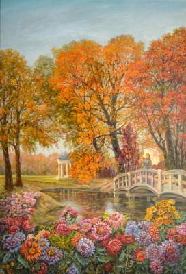 In the old Park. Panov Eduard