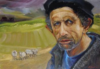 Palestinian shepherd (Simbolism). Fedotov Mikhail