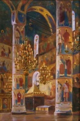 The Cathedral of the assumption. Interior. Lapovok Vladimir
