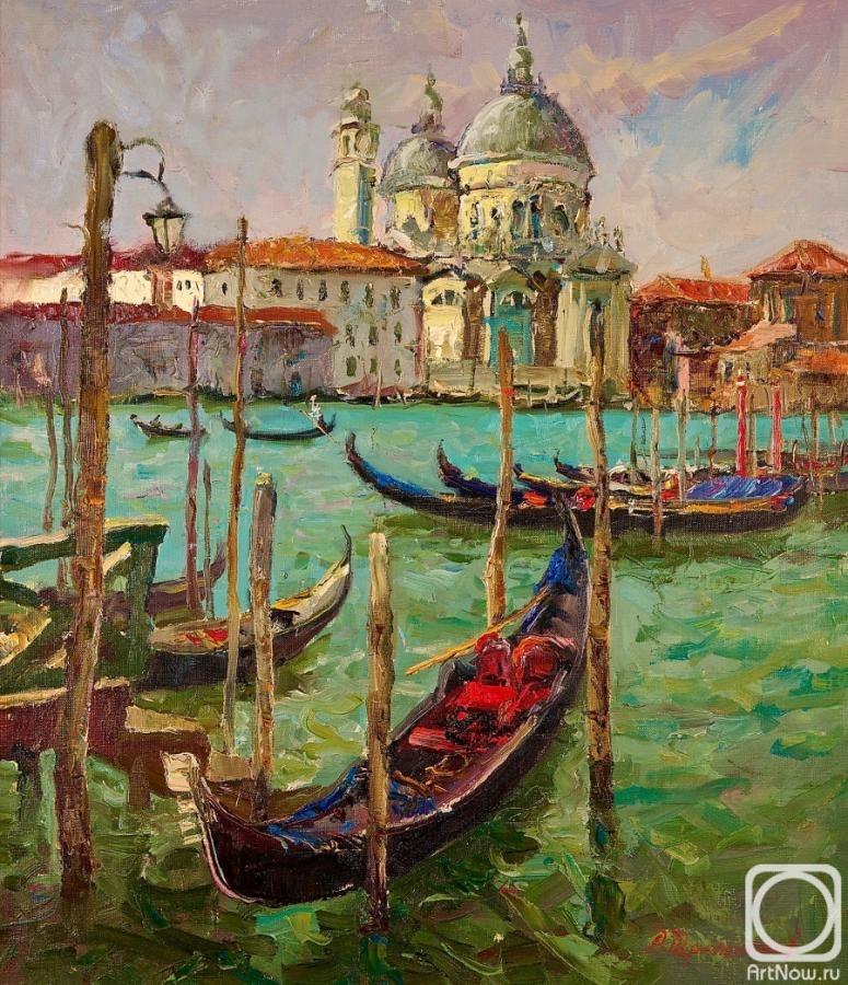 Tretyakov Roman. Venice. View from San Marco square