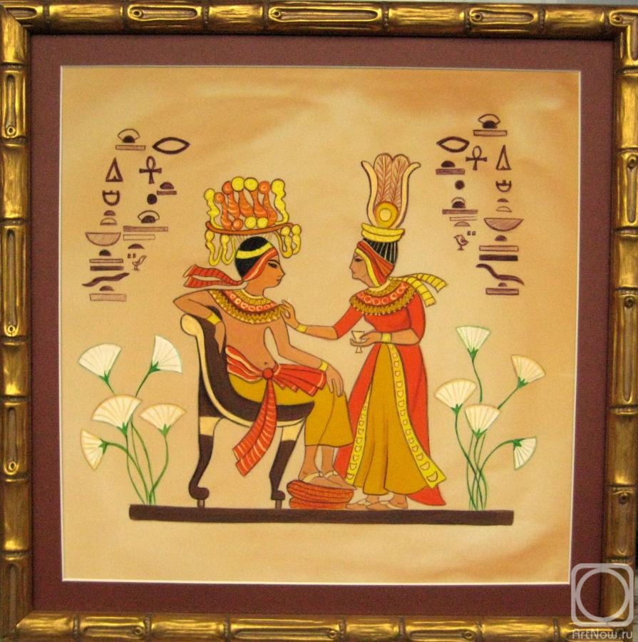 Kondyurina Natalia. Tutankhamun and Ankhesenamun